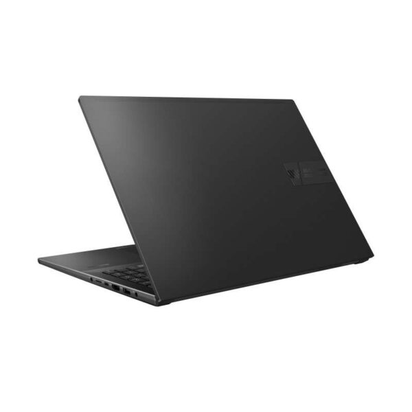 Notebook ASUS Vivobook pro OLED N7600ZE-L2071W, semi aperto, laterale, retro