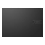Notebook ASUS Vivobook pro OLED N7600ZE-L2071W laterale, semi aperto, retro