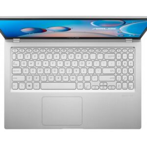 Notebook ASUS F515EA-EJ3535W Silver, aperto, tastiera qwerty
