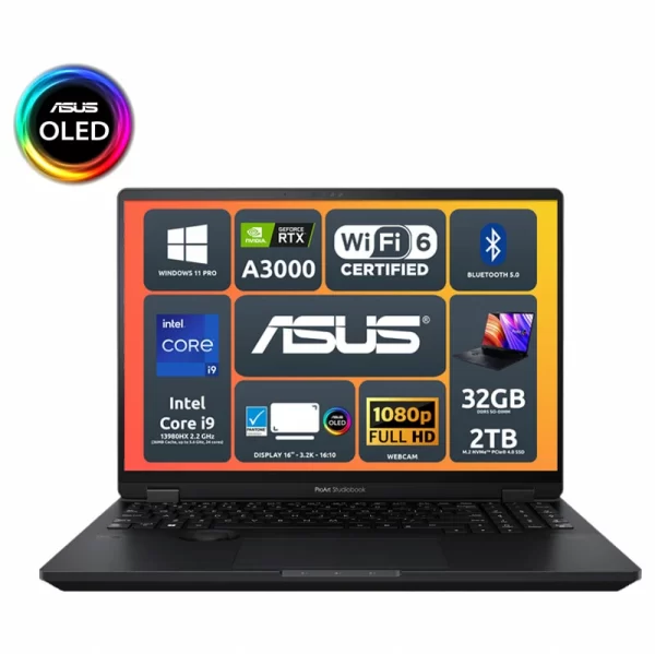 Notebook ASUS ProArt Studiobook Pro 16 OLED W7604J3D-MY045X