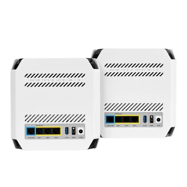 Router Estendibile ASUS ROG Rapture GT6 (W-2-PK) porte LAN retro