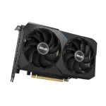 ASUS Dual GeForce RTX 3060 OC Edition inclinata frontale
