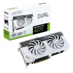 ASUS Dual NVIDIA GeForce RTX 4070 O12G GDDR6X White Edition