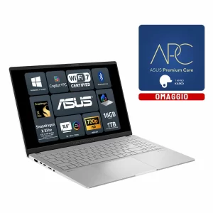 ASUS-Notebook-Vivobook-S-15-OLED-S5507QA-MA006W+ASUS-Estensione-di-Garanzia-Kasko-12-Mesi