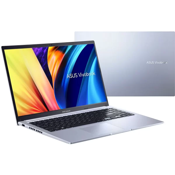 ASUS Notebook Vivobook 15 F1502ZA-EJ1508W open front angled left and closed top