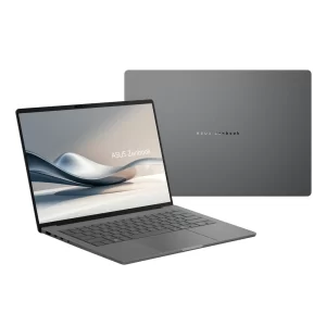 ASUS Notebook Zenbook A14 UX3407QA-QD213W front and back view