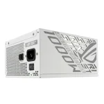 ASUS ROG STRIX 1000W Platinum White Edition right side bottom angled view